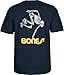 Powell Peralta Skateboard Skeleton T-Shirt, Navy, Large