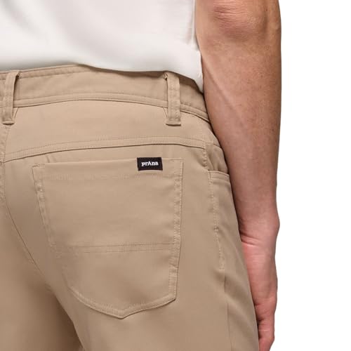 Prana Men's Stretch Zion 5 Pocket SL Pants, Sandbar4