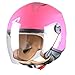 Produktbild Astone Helmets - MINIJET monocolor- Casque jet - Casque jet urbain - Casque moto et scooter compact - Coque en polycarbonate - Lipstick XS
