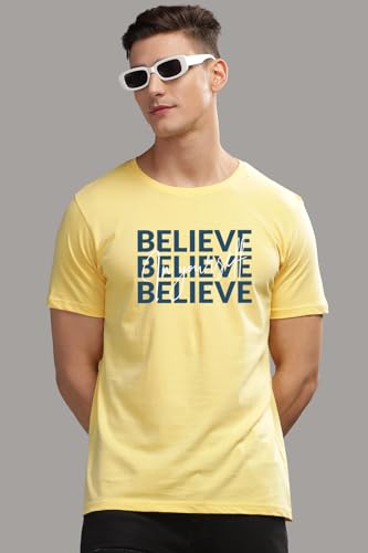 Image of ADRO Tshirt for Men | Printed T Shirt for Men | 100% Cotton Regular Fit T-Shirt |Printed T Shirt