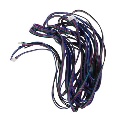 Healeved 5pcs Stepper Motor Cable Connector for Printer Control Board Motor Wire Printer Machines Cable