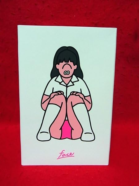 Amazon.co.jp: FACE OKA Oh Sit/フィギュア pink 単品/フェイスオカ