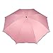 Sakura Umbrella-Windproof Anti Rain/Sun,Cherry Blossom Folding Umbrella (Pink)