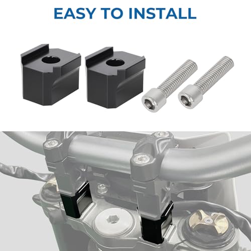 Elevadores de manillar de aluminio 6061 para Sur Ron Ultra Bee 2023 3
