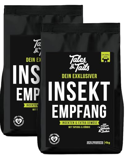 Produktbild von Tales & Tails Softes Trockenfutter Dein exklusiver InSektempfang 2x4 kg
