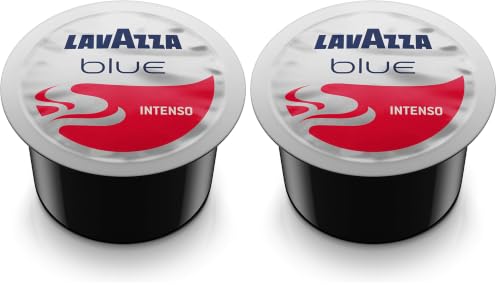 Image of Lavazza Blue Espresso Intenso, Pack Of 50 Coffee Capsules, Compatible With Blue Machines, Can - 200 Gram