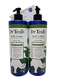 ThisNThat Lotion Bundle Dr Teals Moisture + Rejuvenating Eucalyptus & Spearmint Body Lotion Bundle: