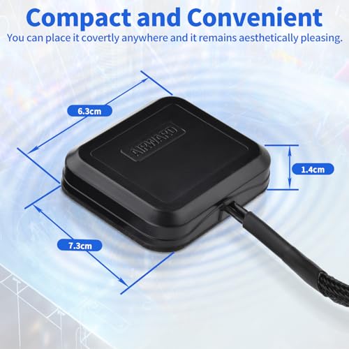 Antenne MIMO 4G LTE SMA avec Support Magnétique Adhésif 3m - 3