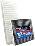 Engine Cabin Filter,Replace Fram CA10257,for CF10285,Compatible with Toyota Highlander V6 3.3L