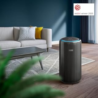 Purificatore d'aria Philips Serie 4200, HEPA NanoProtect + doppio filtro ai carboni attivi, CADR 600m³/h per 156m², ultra-silenzioso, intelligente e ad alta efficienza energetica (AC4221/11)