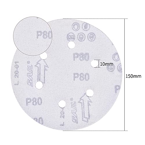 Dischi abrasivi autoadesivi da 150 mm, 50