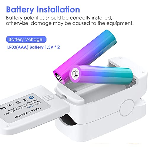 Pulse-Oximeter-2022-Model-Oxygen-Monitor-Finger-Heart-Rate-Monitor-SpO2-Blood-Oxygen-Saturation-Monitor-Used-in-UK-Hospitals-by-Doctors-Nurses-GPS-with-Batteries