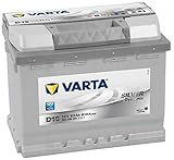 Varta Silver Dynamic D15 Batterie Voitures, 12 V 63Ah 610 Amps (En)
