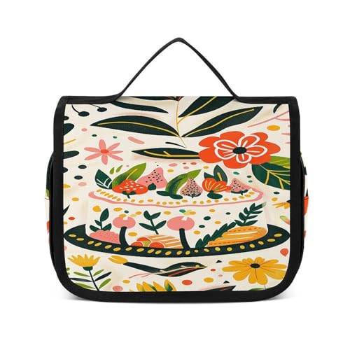 Trousse de toilette suspendre pour éviter les flacons renversés en voyage