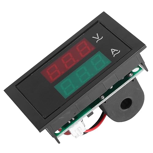 Operitacx 300V Medidor Corriente Ac Con Pantalla Digital LED Dispositivo De Medición Para Seguridad y Energético