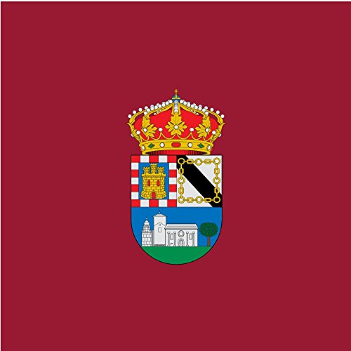 Drapeau Large Candeleda finition premium proportion carrée 1x1 - 2
