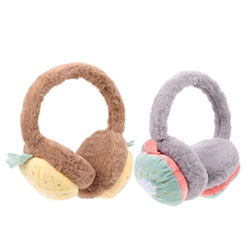 Orejeras de invierno COLLBATH con adornos de piel seleccionada y diadema ergonómica premium