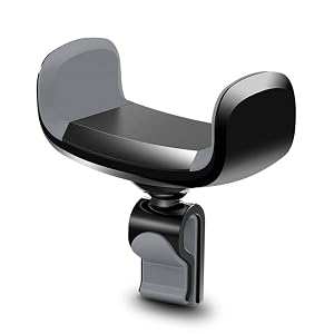 Universal 360 Degree Car Phone Holder Adjustable Air Vent Mount Car Mobile Phone Holder Support Gray