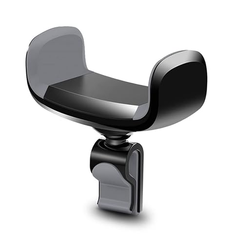 Universal 360 Degree Car Phone Holder Adjustable Air Vent Mount Car Mobile Phone Holder Support Gray