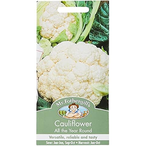 Mr Fothergills Cauliflower Seeds for All Year Cover