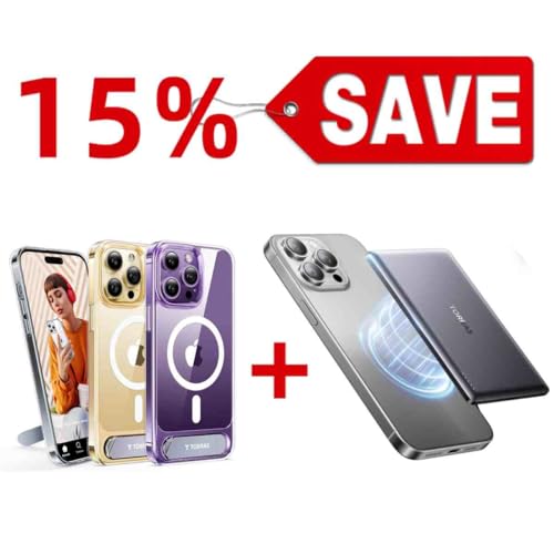 TORRAS 5,000mAh MiniMag Power Bank — Buy Together to Save 15%