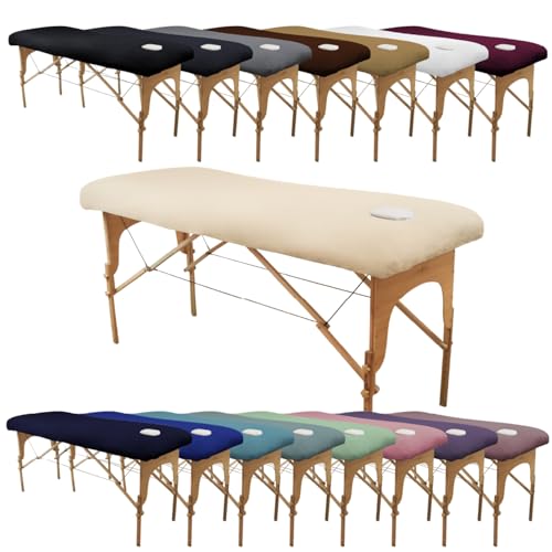 Vivezen - Drap Housse de Protection en éponge pour Table de Massage - Plusieurs Coloris