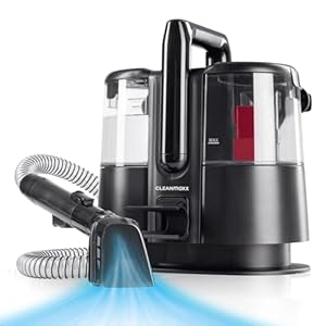 CLEANmaxx Meubel- en tapijtreiniger Pro, 3-in-1: wasstofzuiger, tapijt- en meubelreiniger, vlekreiniger voor natte reiniging, natte stofzuiger voor kussens, matrassen, tapijten en auto