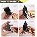Compatible with Babyliss Clipper Guards,8 Pack Replacement Hair Clipper Guards Compatible with BabylissPRO Barberology FX673 FX825 FX870 FX880 Hair Clippers,Cutting Length from 1/16'' to 3/4''.