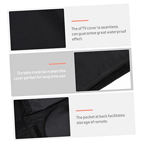 Housse de protection imperméable pour téléviseur résistant météo