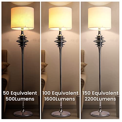 M Mayjazz 3 Way Led Light Bulbs 50 100 150 Watt Equivalent,A21 3000K Soft White,6-14-20W,E26 Medium Base,2 Pack #TOP1