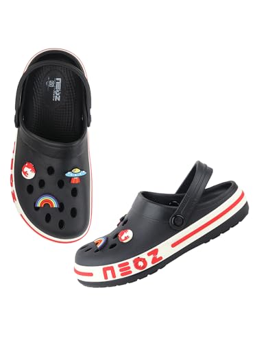 Image of URJO Unisex-Child Urjo SKR Bayband Kid's Clogs /Sandals with Back Strap Levirex Comfort Anti-Skid Waterproof Dailywear (Urjo By Neoz) Clog