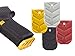 NDZ Performance Magazine Base Plate for Glock 19 17 22 23 27 34 45 Gen 5 in 9mm, .40, Textured Anodized Aluminum with Aspis Cut, Made in The USA - Black