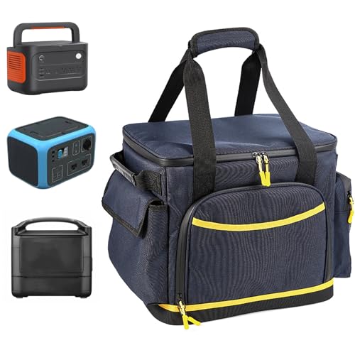 ponuyt Portable Power Station Carrying Case for FlashFish EA300 / A201 2020–2023, Heavy Duty Water...