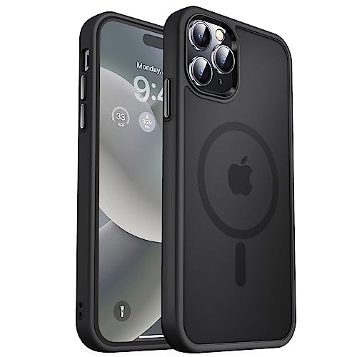 Image of MOCCA Magnetic Shockproof for iPhone 14 Pro Max Case,Black