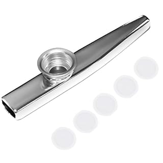 Kazoo En Alliage D’aluminium Diaphragme Musique Instrument Jouet – Argent - Les Beatles, Paul McCartney, John Lennon, RIngo Starr, George Harrison Kazoo En Alliage D'aluminium Diaphragme Musique Instrument Jouet - Argent – Image 7