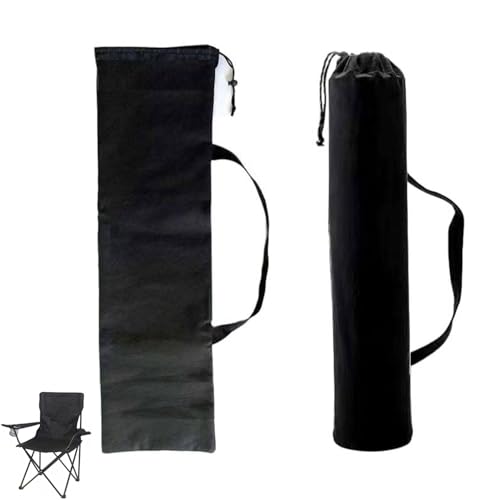 SquEqu 2 Pack Folding Camping Chairs Bag Replacement Folding Camp Chairs Carry Bags with Handle Carrier Organizer Drawstring Pouch for Portable Beach Chair Kickback Rocker Camping Folding Chair