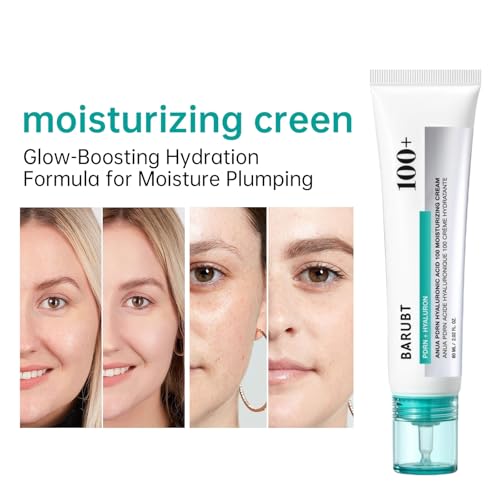 100+ PDRN Hyaluronic Acid 60ml | Lightweight Hydrating Face Moisturiser with Salmon PDRN, Hyaluronic Acid & Collagen | Korean Skincare for Glass Skin, Revitalising & Plumping Daily Moisturiser - Image 6