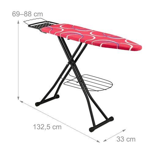Table à repasser Relaxdays pliante pour optimiser l'espace des petits intérieurs - 5