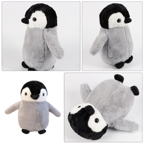 Peluche de pingüino suave con algodón PP para cama y sofá 3