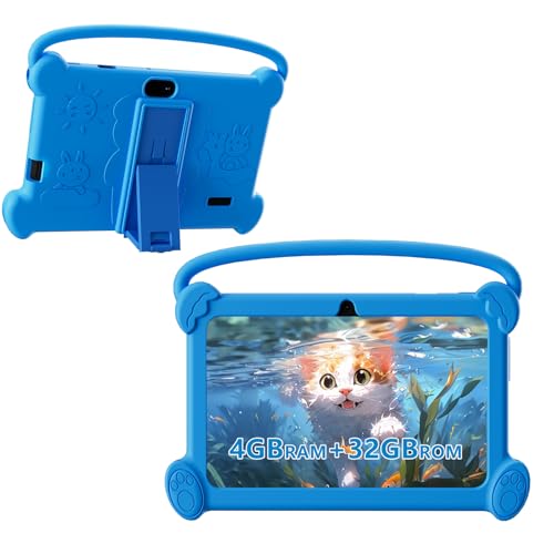 DIGITHINK Kids Tablet 7 inch 3-9 with Protective Case, 4GB RAM 32GB...