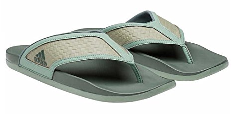 adidas Performance Men's Adilette CF+Summer Y New (8, Green)