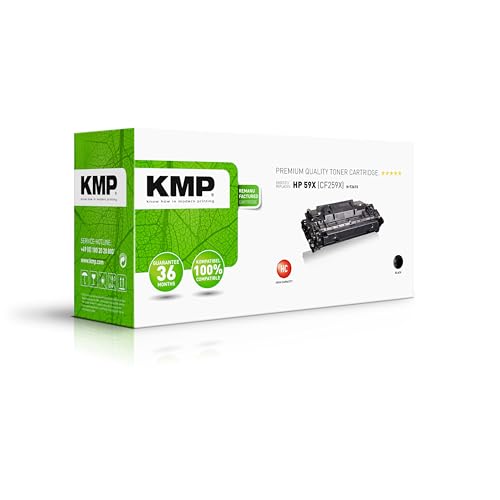 KMP Toner Compatible avec HP 59X (CF259X) – pour HP LaserJet Enterprise M 406 DN, M 407 DN, M 430 f ; LaserJet Pro M 304 a, M 404 d, etc.