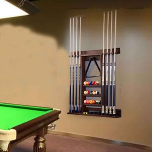 Rangement mural pour queues de billard pour éviter l'encombrement - 7