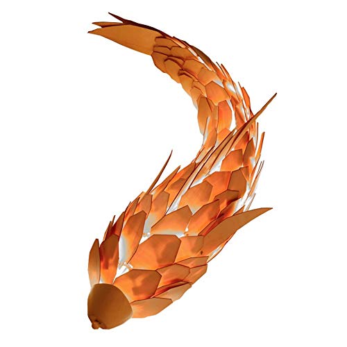 Lampe murale créativité Mascotte Koi Poisson LED 24W pour chevet