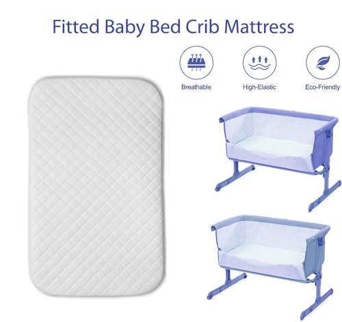 Brillars Next to me Deluxe Crib Mattress Compatible Bedside Crib Next2Me (83 x 50 x 5 cm) - Image 4