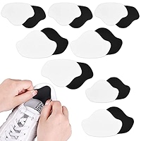 8PCS Shoe Heel Repair Kit, Self Adhesive Cloth Repair Patch, 2 Different Sizes Of Black Shoe Heel Grips Shoe Glue For Preventing And Repairing Holes In Various Types Of Shoes - View #6