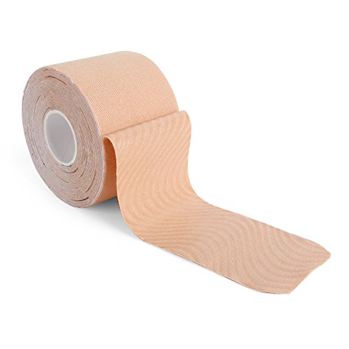 Kinesiology Tape Precut - K Taping Strips - Cintas Kinesiologicas For Pain Relief, Muscle Support & Injury Recovery, Waterproof, Breathable, Latex Free, 2 Inch X 16.5 Feet (3 Rolls Pack) #TOP2
