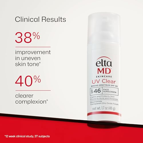 Image of EltaMD UV Clear Facial Sunscreen SPF 46 - For Skin Types Prone To Acne, Rosacea & Hyperpigmentation 48g /1.7oz Cream