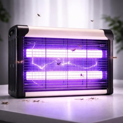 Electric Mosquito Killer, Fly Insect Killer Machine, Insect Bug Zapper,Fly Catcher and Trap Killer LED Lamp for Restaurants,Home,Office,Bedroom