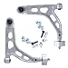 Detroit Axle Pair (2) Rear Driver & Passenger Side Upper Control Arm and Ball Joint Assembly for 2002 2003 2004 2005 4-Door Ford Explorer, Lincoln Aviator, Mercury Mountaineer